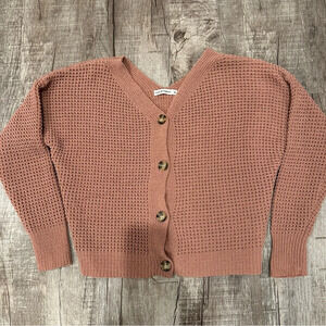 Moon and Madison Cardigan Button Up Women’s Sweater Size Medium